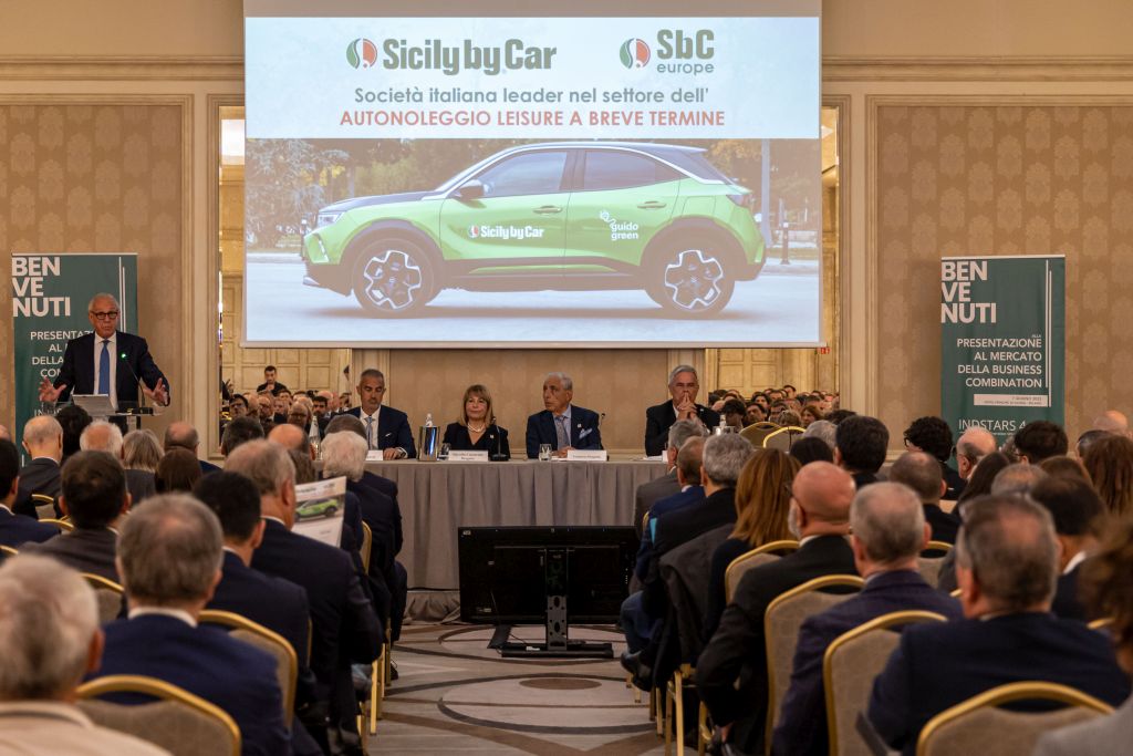 Sicily by Car, business combination con la Spac Indstars 4