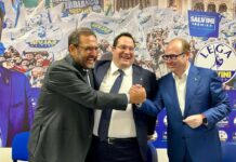 Salvini nomina Davide Bordoni nuovo responsabile della Lega nel Lazio