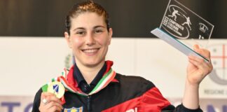 Rossella Gregorio e Riccardo Nuccio campioni italiani di sciabola