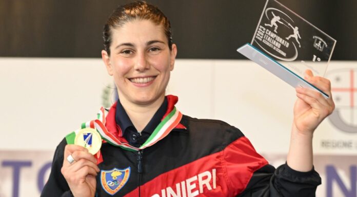 Rossella Gregorio e Riccardo Nuccio campioni italiani di sciabola
