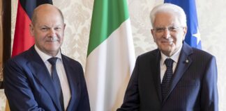 Ue e Ucraina al centro dell’incontro tra Mattarella e Scholz