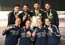 Assoluti, Fiamme Gialle e Aeronautica vincono sciabola a squadre
