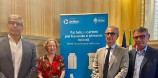 Al via la campagna Amsa su corretta raccolta di cartoni bevande e cibo
