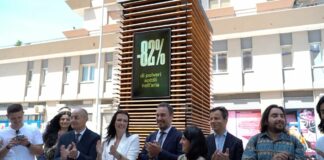 A Bari arriva “City Tree”, l’installazione green che combatte lo smog
