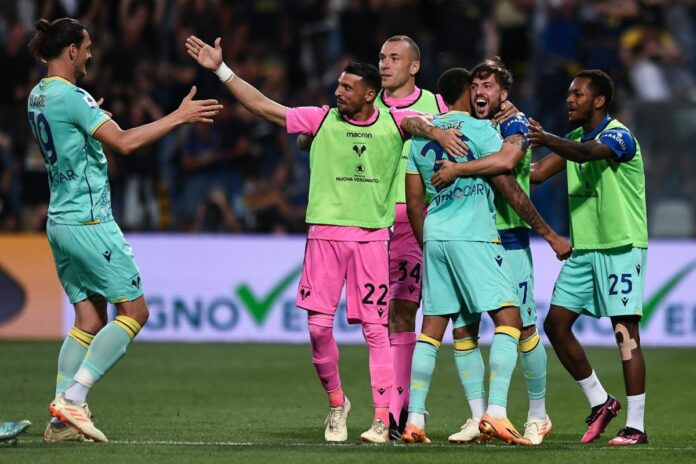 Spezia-Hellas Verona serie A