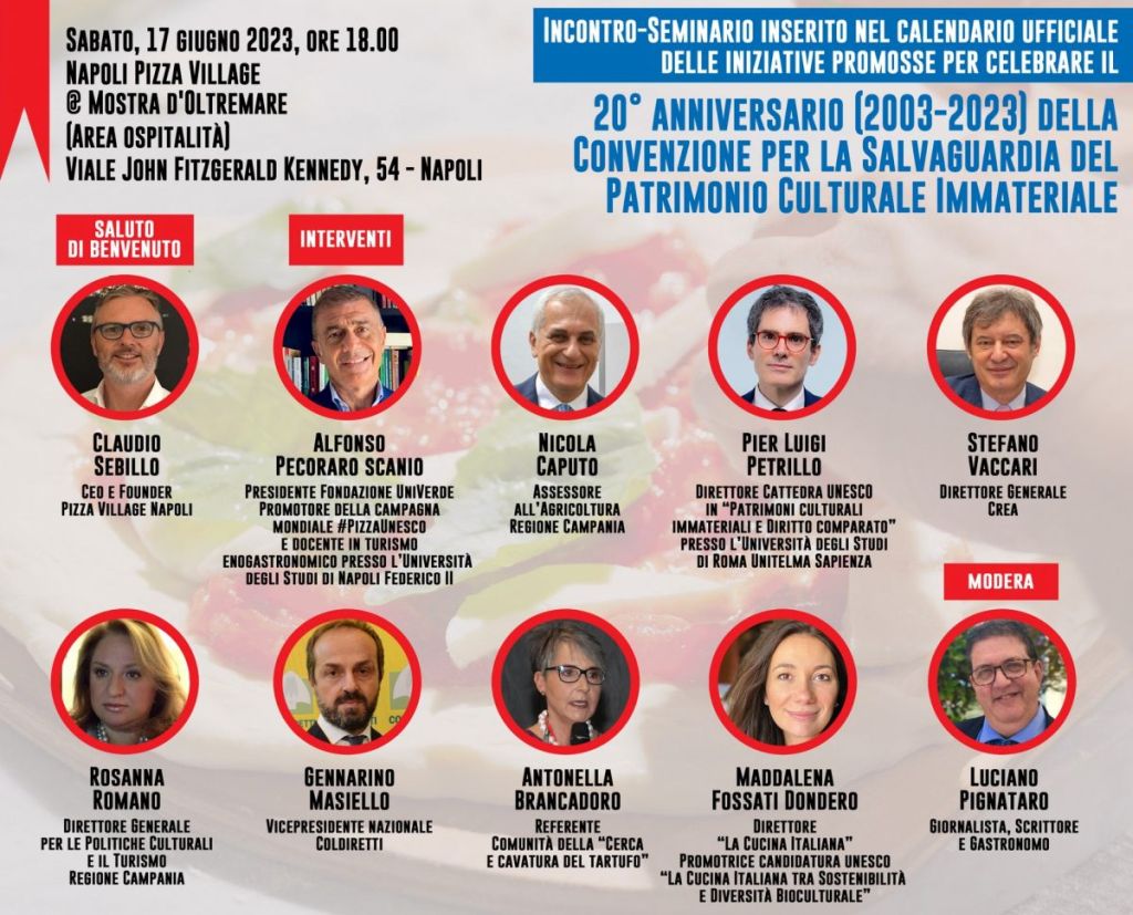 “Cibo è cultura e turismo”, il 17 giugno seminario a Napoli “Cibo è cultura e turismo”, il 17 giugno seminario a Napoli