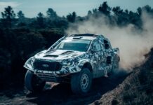Ford Performance si prepara alla Dakar con Ranger Raptor T1+