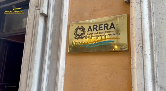 Luce e gas, controlli Fiamme Gialle-Arera, recuperati 6,8 mln di euro