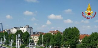 Crollato tetto vecchia stazione Porta Susa a Torino