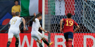 Azzurri ko all’88°, Spagna in finale di Nations League
