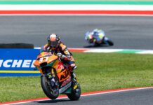 Al Sachsenring Acosta trionfa in Moto2, Arbolino secondo
