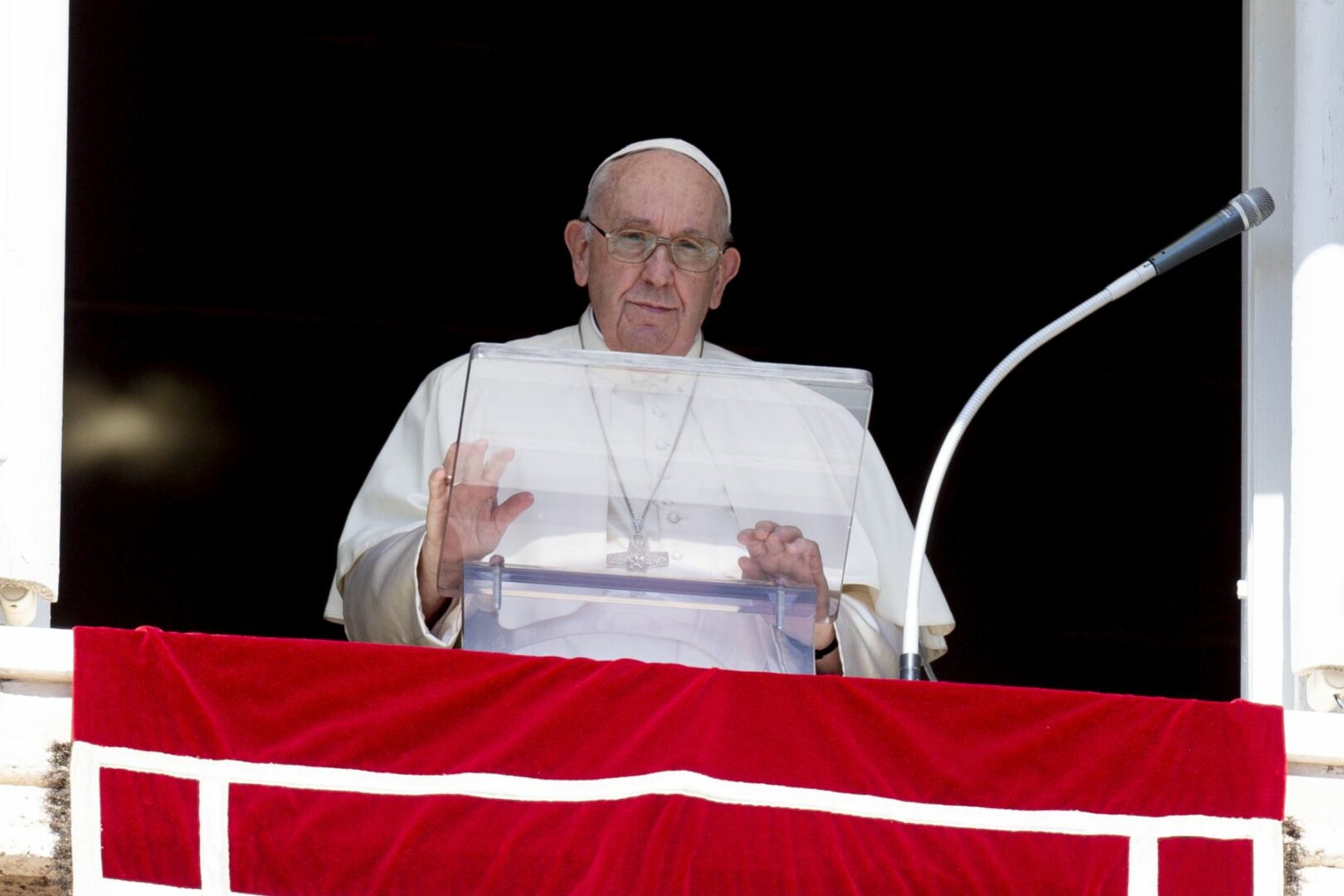 Papa Francesco all’Angelus “Grazie per vicinanza”