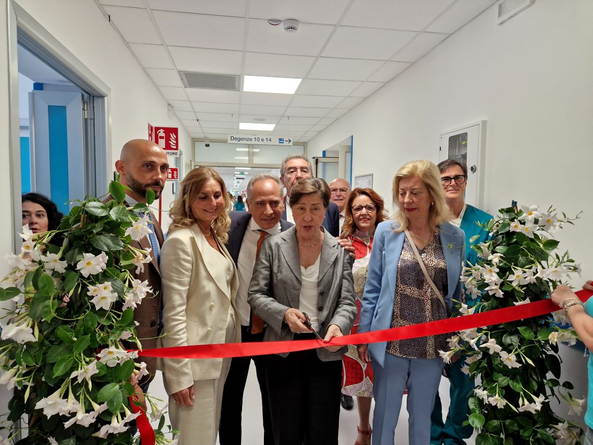 Inaugurato al “Cervello” di Palermo il reparto di Oncoematologia
