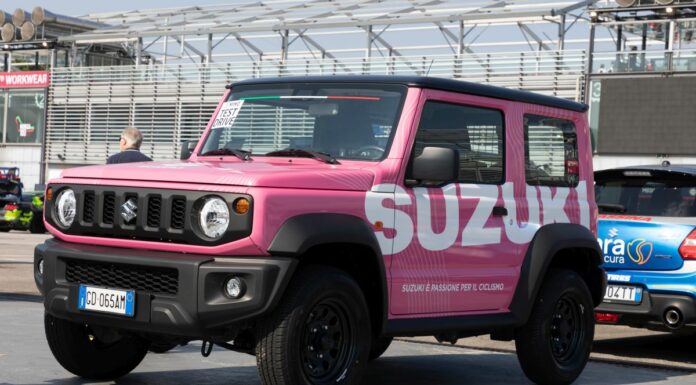 Suzuki è l’auto dei Campionati Italiani di ciclismo su strada