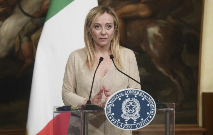 La Presidente del Consiglio riceve a Palazzo Chigi il premier di Malta Dichiarazioni alla stampa