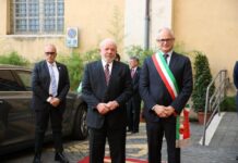 Roma, Gualtieri accoglie il presidente del Brasile Lula