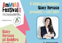 I libri di Giusy Versace protagonisti all’AmMira festival di Torino