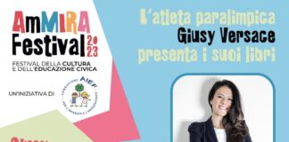 I libri di Giusy Versace protagonisti all’AmMira festival di Torino