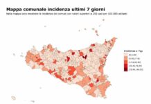 In calo i nuovi casi di Covid in Sicilia, -21% nell’ultima settimana