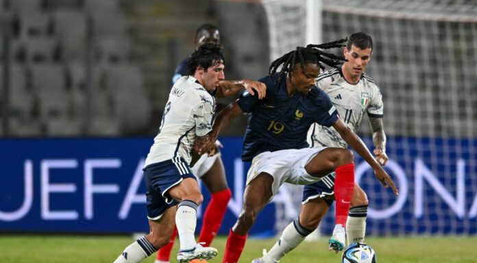 Europei U.21, Italia sconfitta 2-1 dalla Francia all’esordio