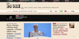 Sole24Ore.com, più informazione multimediale. Partnership con Italpress