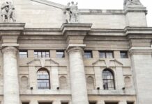 Piazza Affari apre in calo, Ftse Mib -0,87%