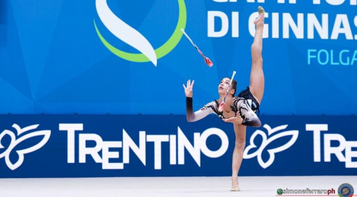 Ritmica, Raffaeli chiude con 5 ori gli assoluti di Folgaria