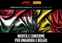 Pirelli ufficializza le mescole per Gp Ungheria e Belgio