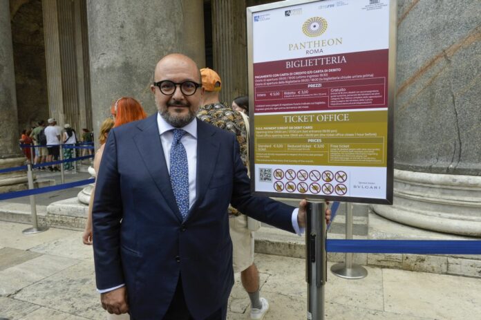 Pantheon, da oggi ingresso a pagamento