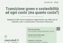 “Incontri di… Affari”, 5 luglio protagonista la sostenibilità