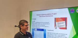 Protezione civile, domani in Calabria il test It-alert
