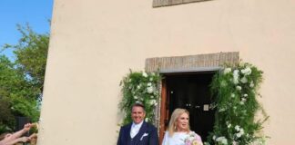 Si è sposata a Sabaudia Rosanna Lambertucci