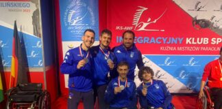 Azzurri del Fioretto d’argento, 9^ medaglia alla Cdm Paralimpica