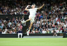 Sinner batte Safiullin e vola in semifinale a Wimbledon
