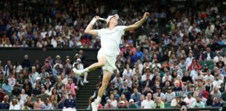 Sinner batte Safiullin e vola in semifinale a Wimbledon