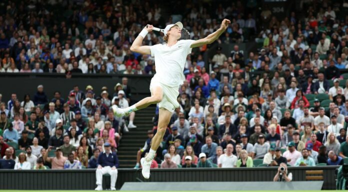 Sinner batte Safiullin e vola in semifinale a Wimbledon