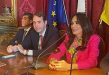 Maria Grazia Cucinotta testimonial di uno spot sulle qualità del pescato siciliano