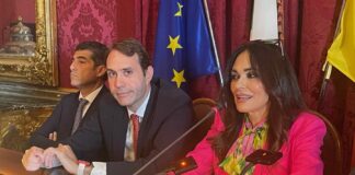 Maria Grazia Cucinotta testimonial di uno spot sulle qualità del pescato siciliano