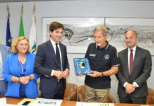 Sopralluogo di Musumeci nelle Marche con Acquaroli
