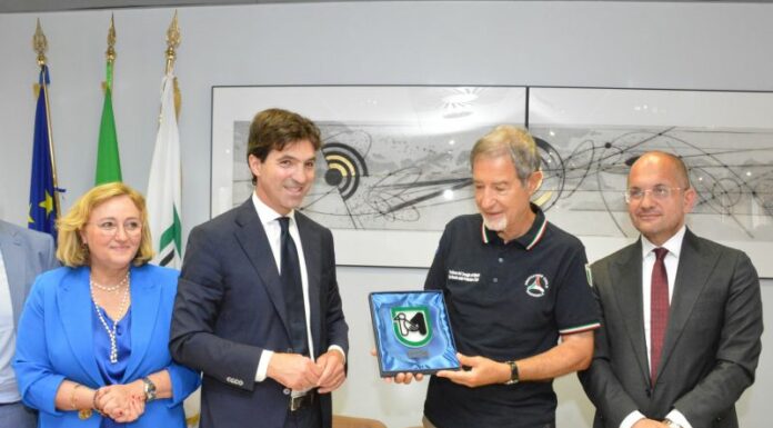 Sopralluogo di Musumeci nelle Marche con Acquaroli