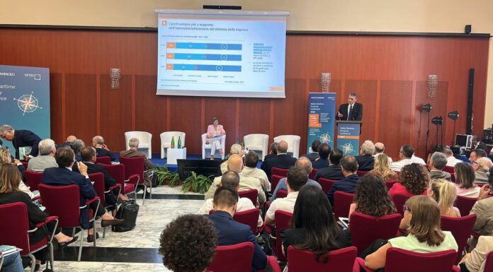 Import-export via mare italiano aumentato del 66% in 10 anni