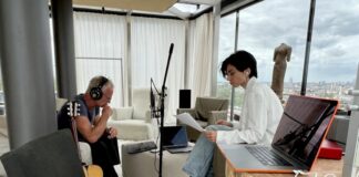 Giordana Angi sul palco con Sting a Roma