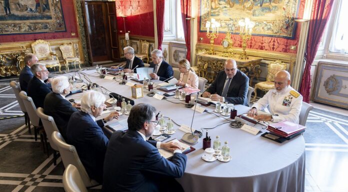 Consiglio Supremo di Difesa “Impegno per una pace giusta in Ucraina”