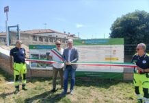Inaugurato a Battaglia Terme il nuovo muro di contenimento sul Vigenzone