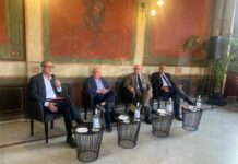 Musumeci presenta il libro “La Sicilia bombardata” e invita a riflettere sulla pace