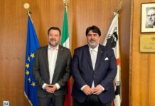 Salvini incontra Solinas sulla situazione infrastrutturale dell’Isola