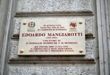 Milano, in via Solferino una targa dedicata a Edoardo Mangiarotti