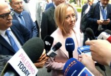 Via D’Amelio, Meloni “A testa alta contro la mafia, si può battere”