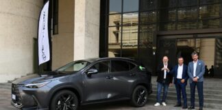 Una Lexus NX450h+ Plug-in Hybrid per la Regione Emilia Romagna