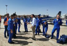 Minardo accoglie a Comiso le frecce tricolori